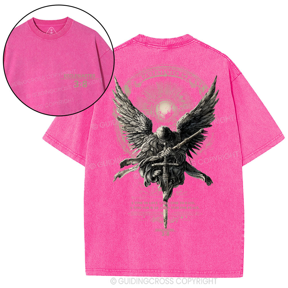 A Time To Love And Time To Hate Christian Washed T-Shirt