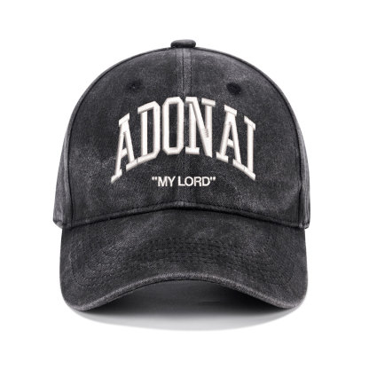 ADONAI Christian Washed Hat