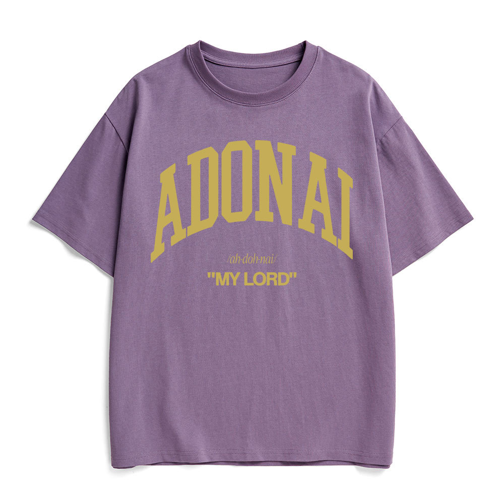 ADONAI My Lord Christian Heavy Cotton T-Shirt