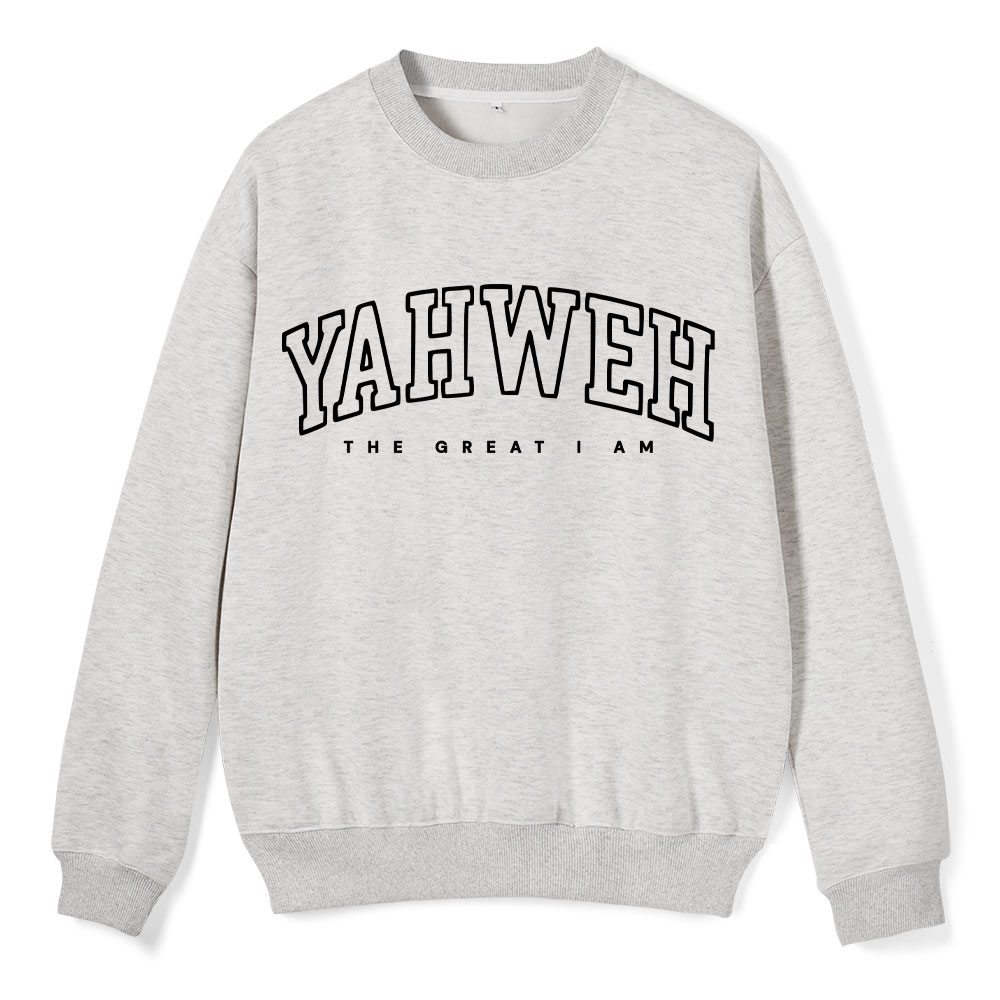 YAHWEH Christian Fleece Sweatshirt
