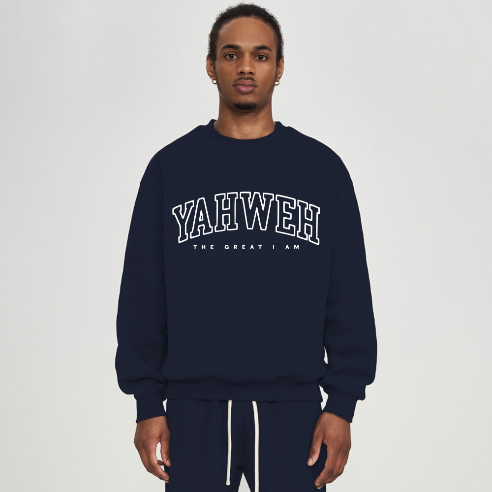 YAHWEH Christian Fleece Sweatshirt