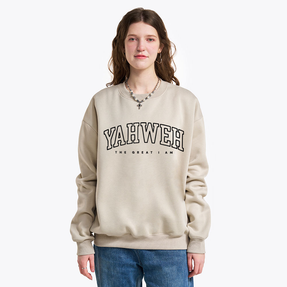 YAHWEH Christian Fleece Sweatshirt
