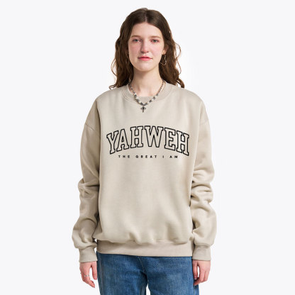 YAHWEH Christian Fleece Sweatshirt