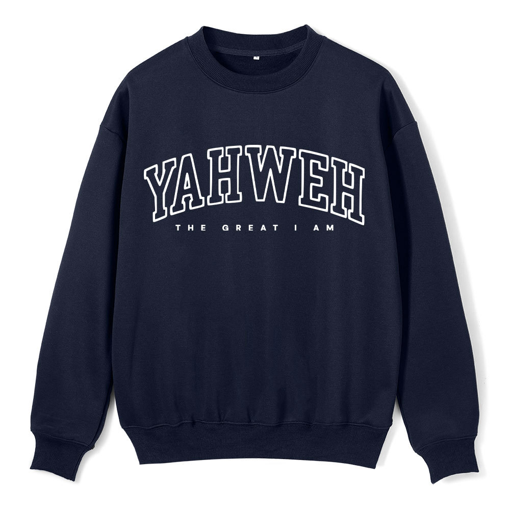 YAHWEH Christian Fleece Sweatshirt