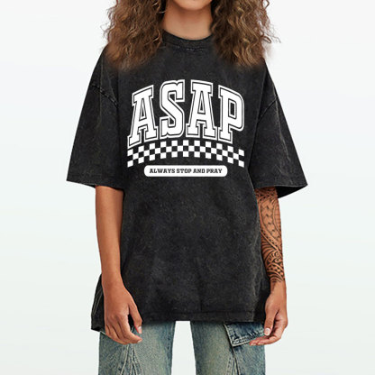 ASAP Christian Washed T-Shirt