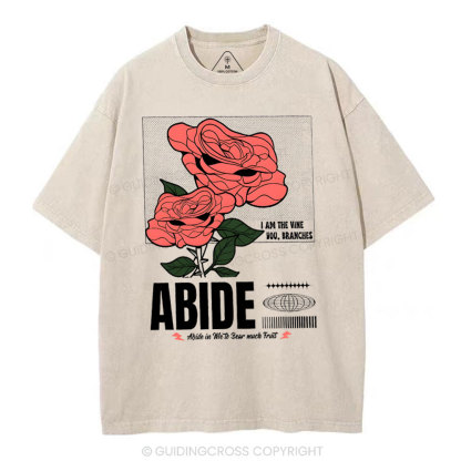 Abide Christian Washed T-Shirt