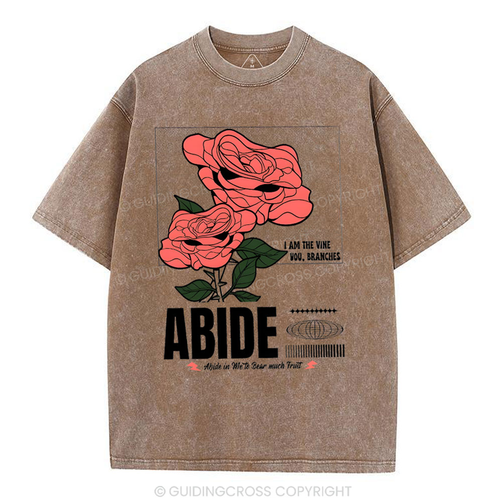 Abide Christian Washed T-Shirt