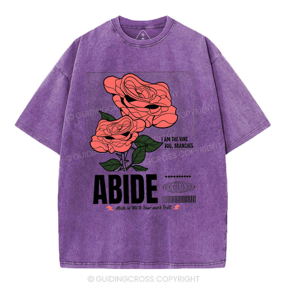 Abide Christian Washed T-Shirt