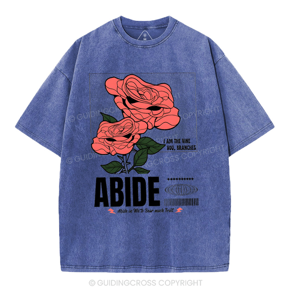 Abide Christian Washed T-Shirt