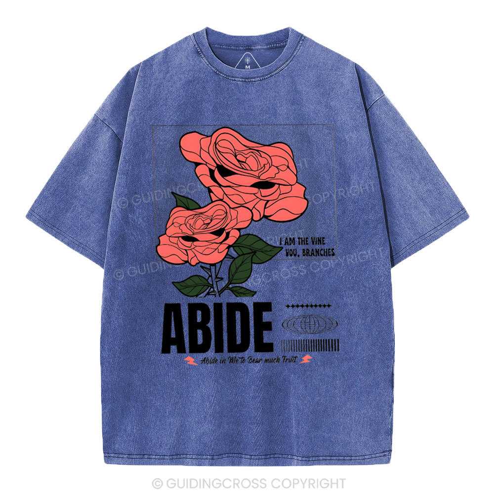 Abide Christian Washed T-Shirt