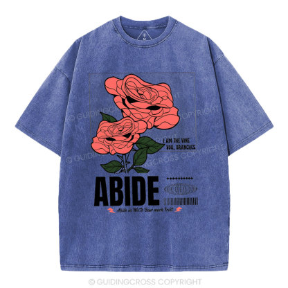 Abide Christian Washed T-Shirt