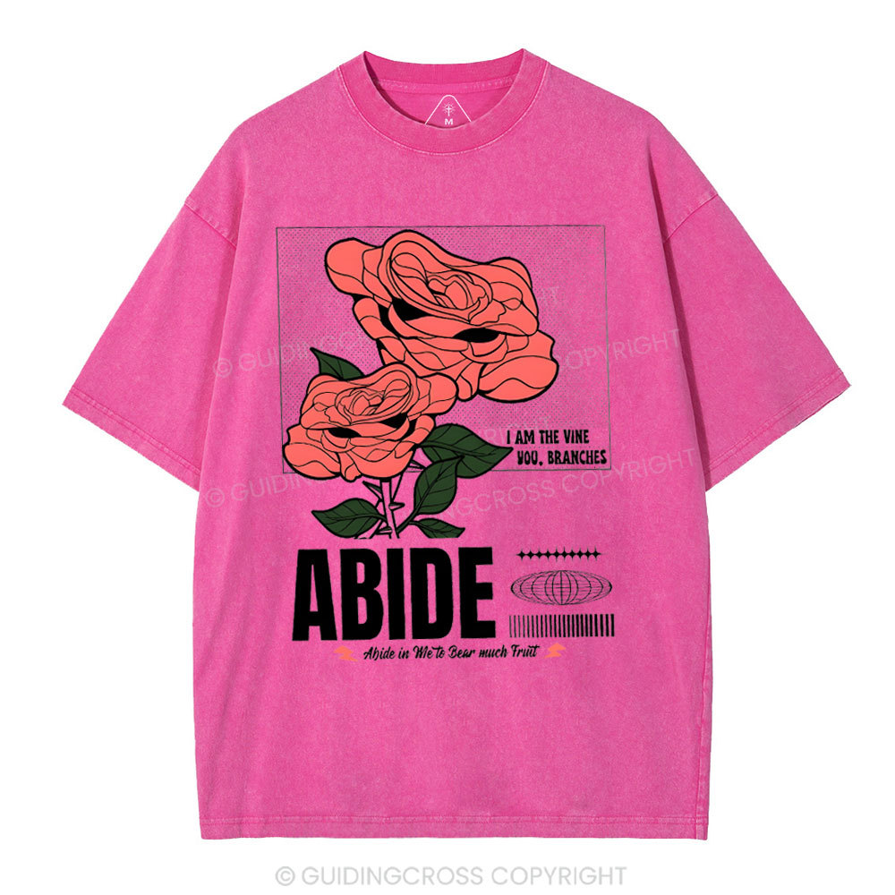Abide Christian Washed T-Shirt