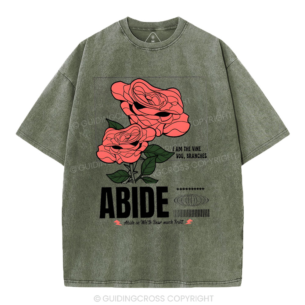 Abide Christian Washed T-Shirt