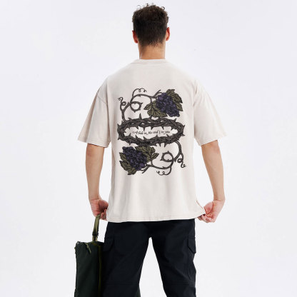 Abide In Me Christian Washed T-Shirt