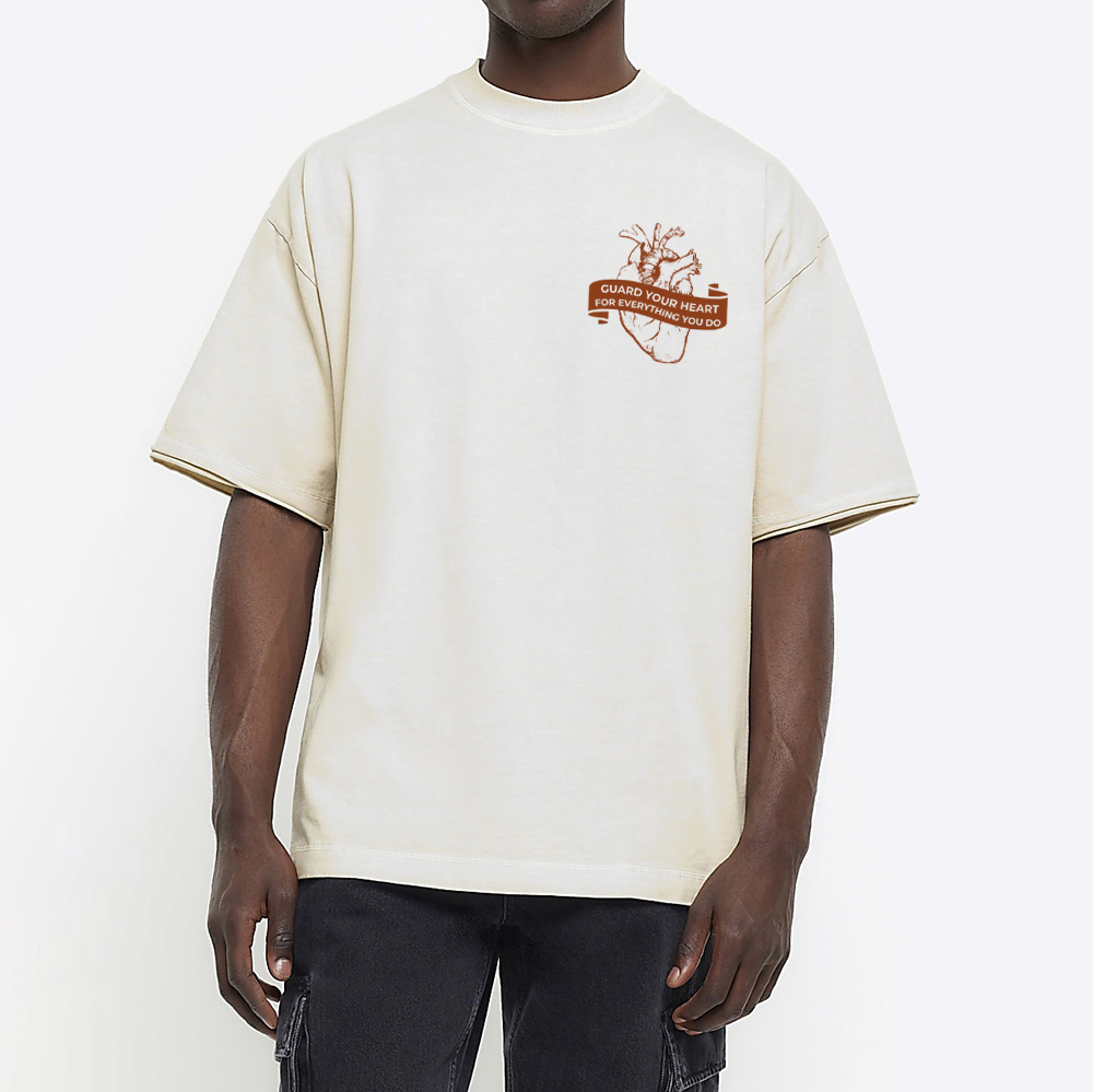 Above All Else Flows From It Chrsitian Washed T-Shirt