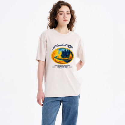 Abundant Life Christian Washed T-Shirt