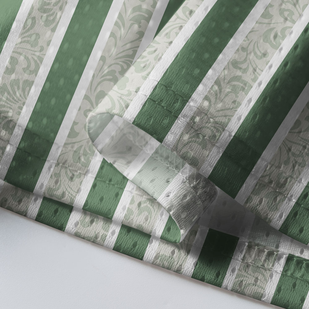 Adonai Christian Green Mesh Jersey