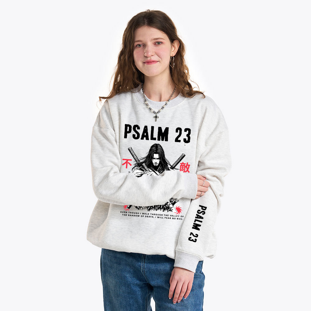 Aesthetic Mens Christian Fleece Sweatshirt