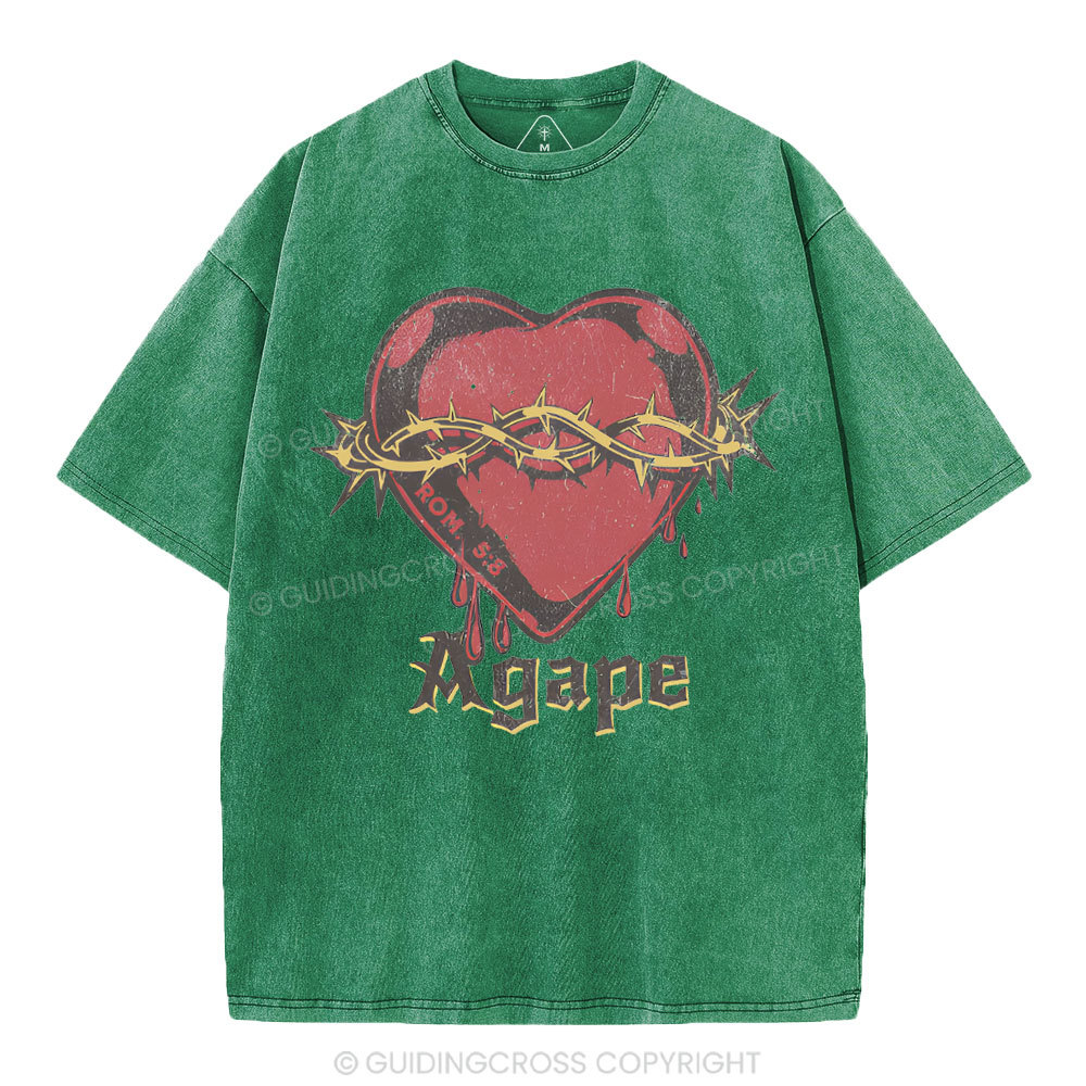 Agape Christian Washed T-Shirt