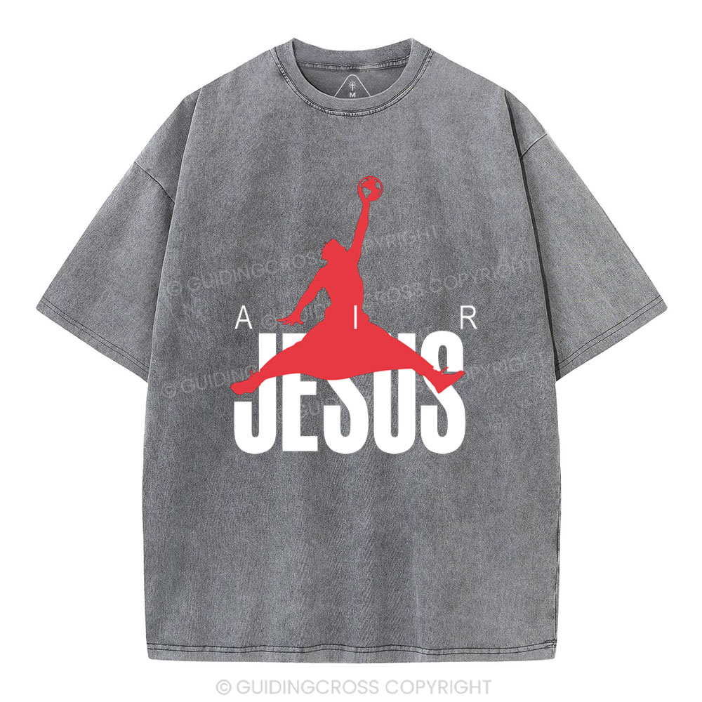 Air Jesus Christian Washed T-Shirt