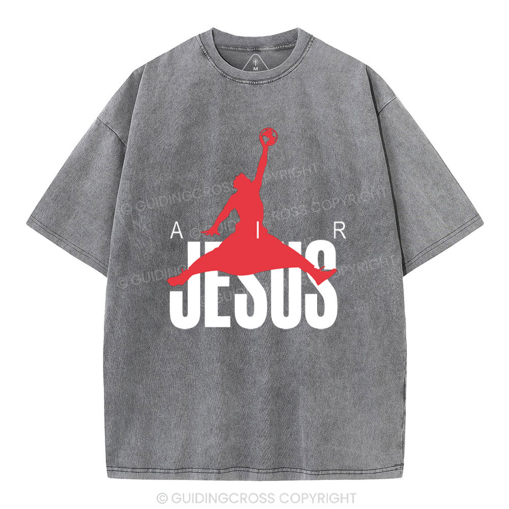 Air Jesus Christian Washed T-Shirt