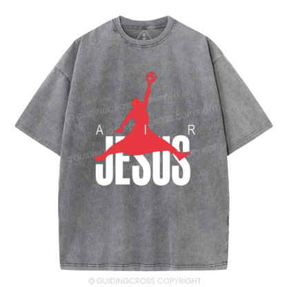 Air Jesus Christian Washed T-Shirt