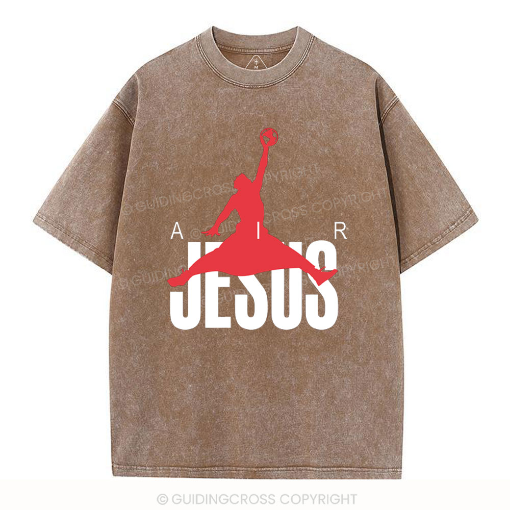 Air Jesus Christian Washed T-Shirt