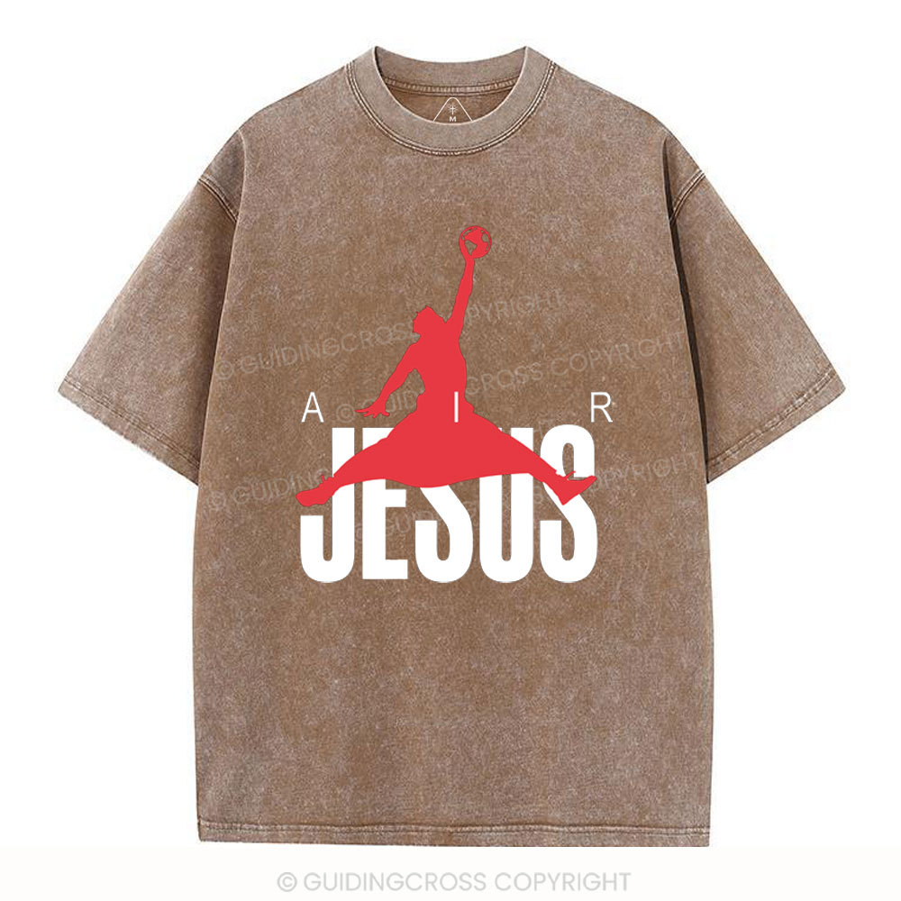 Air Jesus Christian Washed T-Shirt