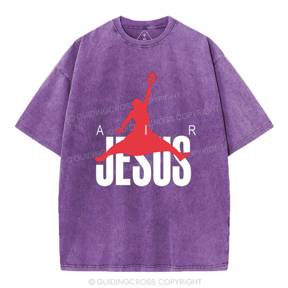 Air Jesus Christian Washed T-Shirt