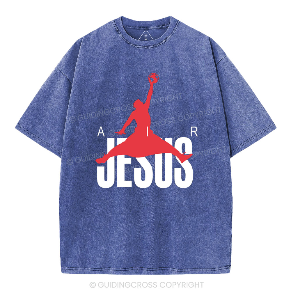 Air Jesus Christian Washed T-Shirt