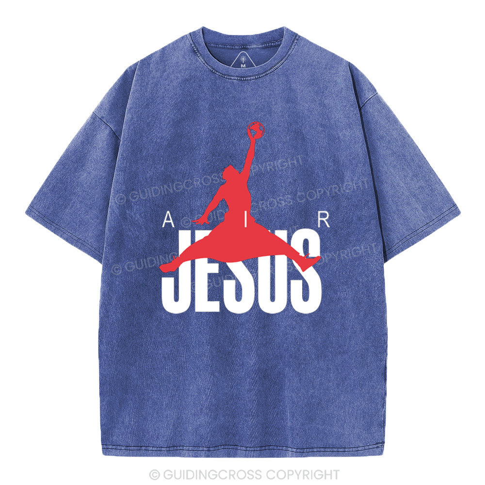 Air Jesus Christian Washed T-Shirt