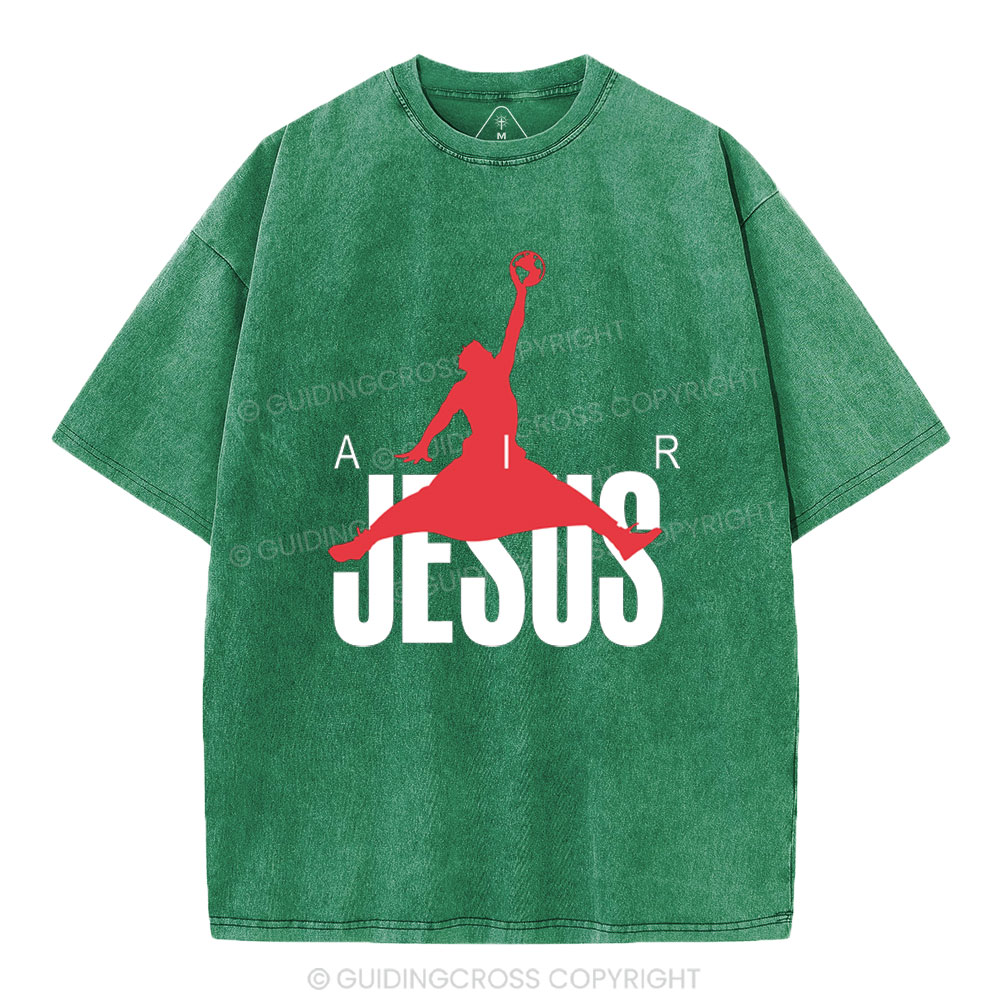 Air Jesus Christian Washed T-Shirt