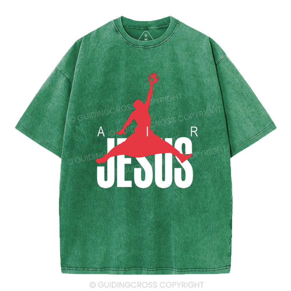 Air Jesus Christian Washed T-Shirt