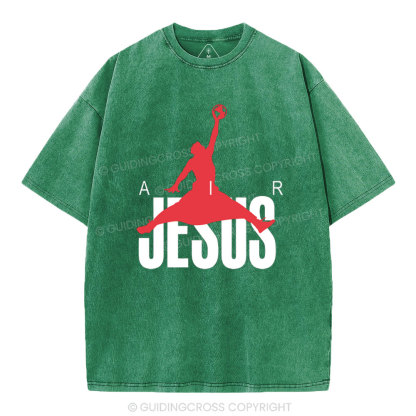 Air Jesus Christian Washed T-Shirt
