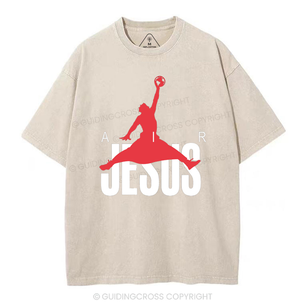 Air Jesus Christian Washed T-Shirt