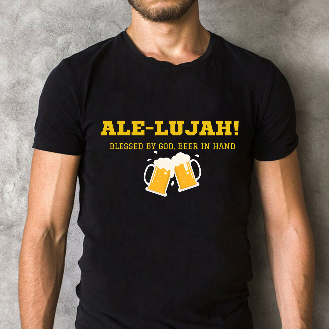 Ale-Lujah Blessed By God Christian T-Shirt