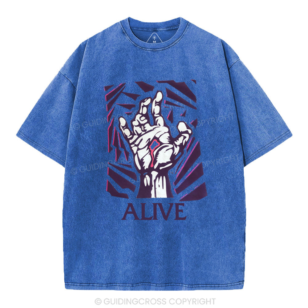 Alive Christian Washed T-Shirt