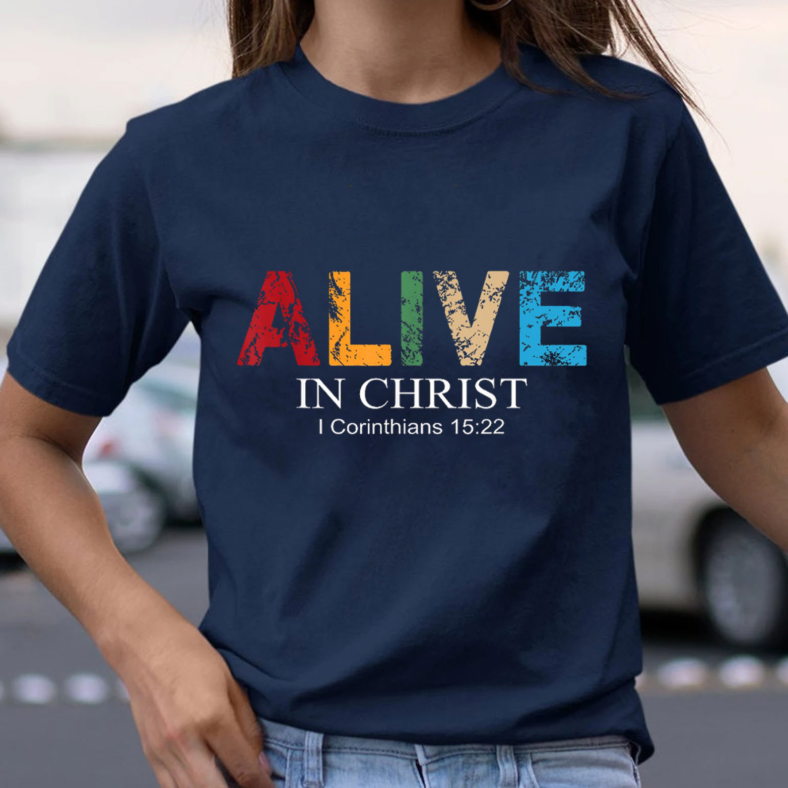 Alive In Christ Christian T-Shirt
