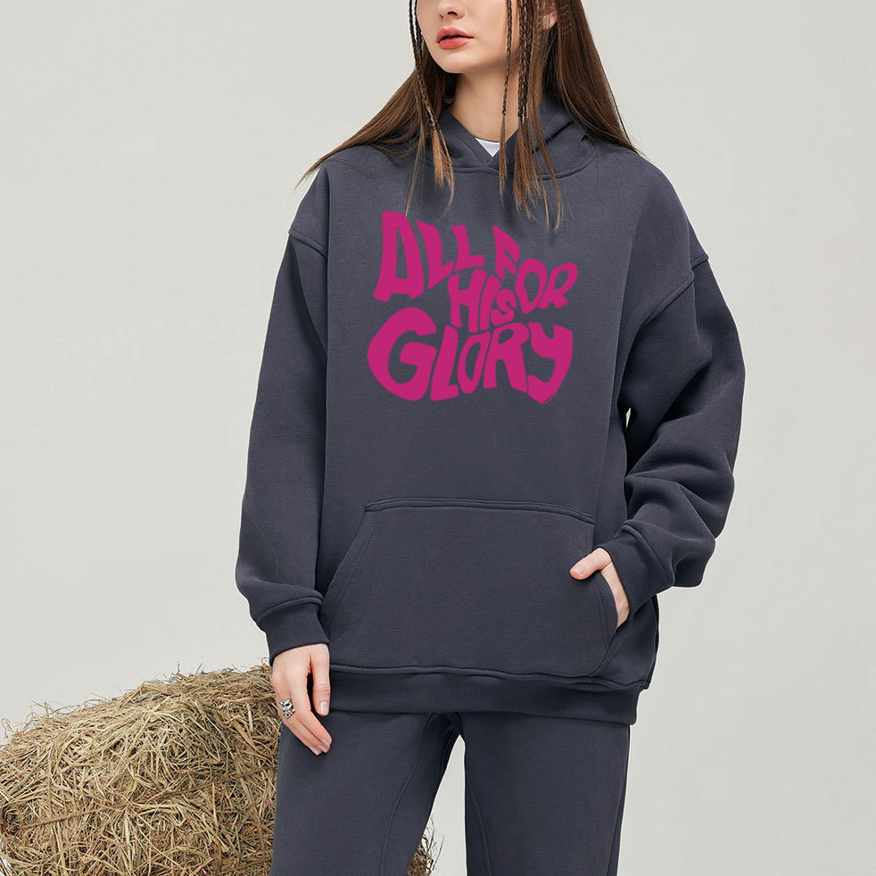 All For His Glory Christian Fleece Hoodie Set