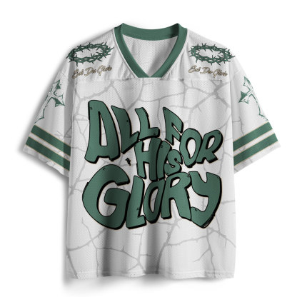 All For His Glory Christian Mesh Jersey