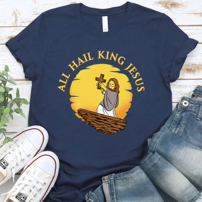 All Hall King Jesus Christian T-Shirt