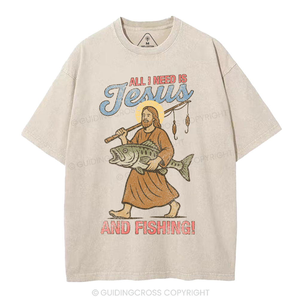 New-Sample Christian Washed T-Shirt Sale - GuidingCross