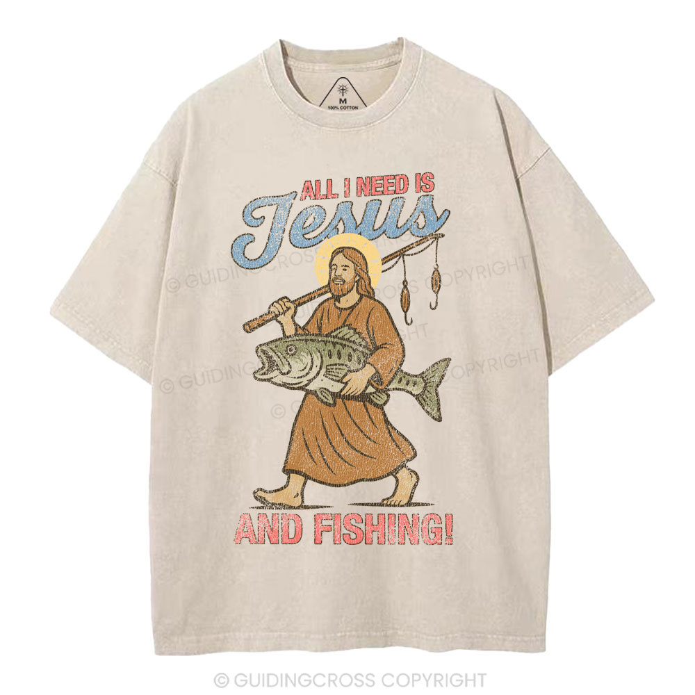 New-Sample Christian Washed T-Shirt Sale - GuidingCross
