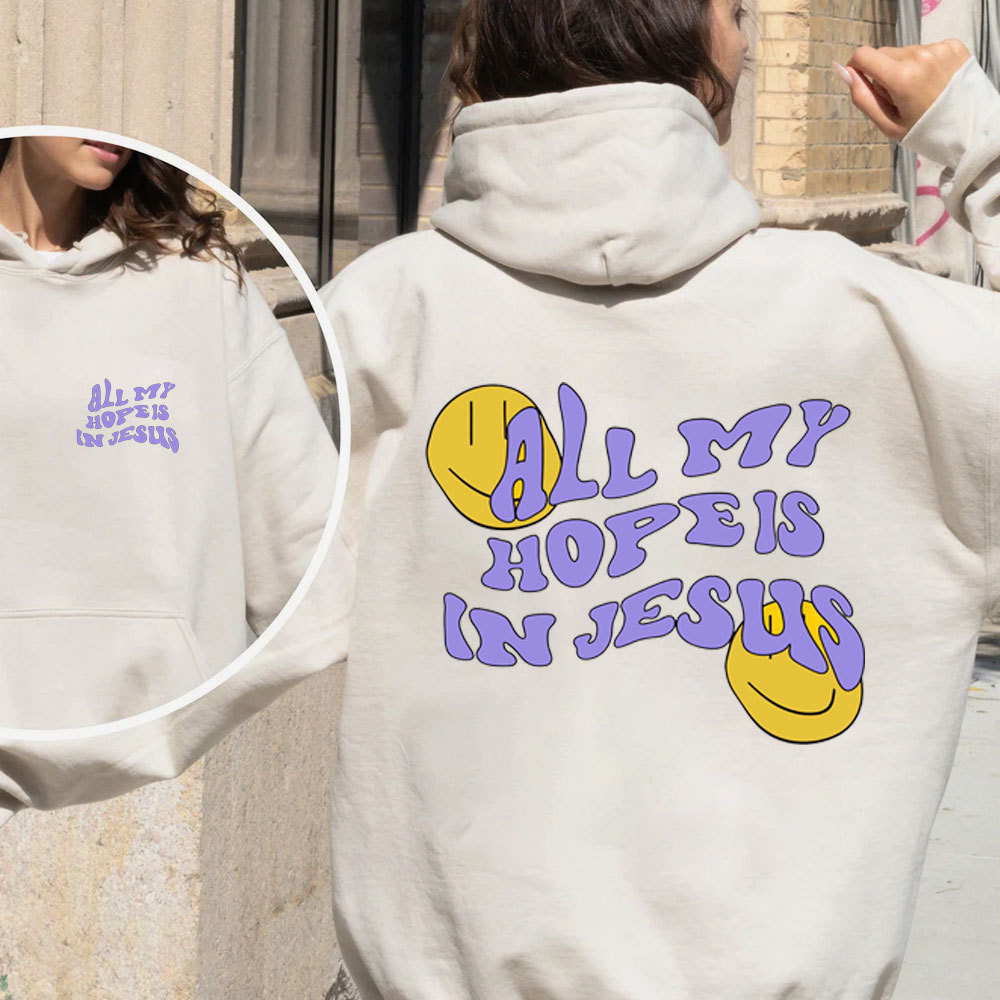 All My Hope Is In Jesus Christian Fleece Hoodie Set