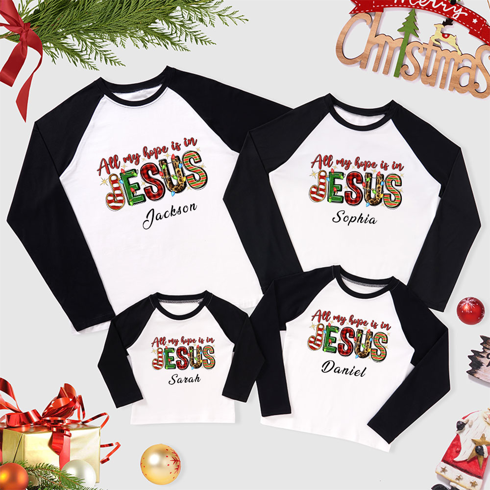 All My Hope is In Jesus Kids T Shirts