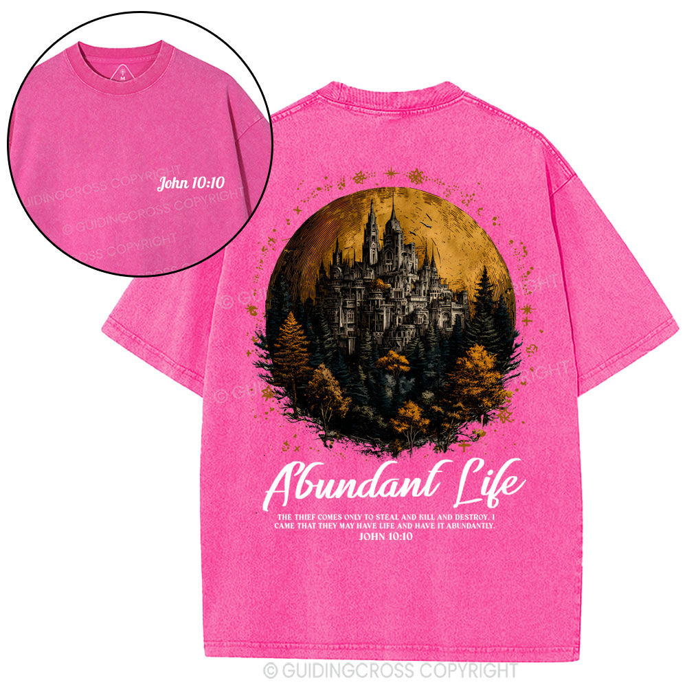 New-Sample Christian Washed T-Shirt Sale - GuidingCross