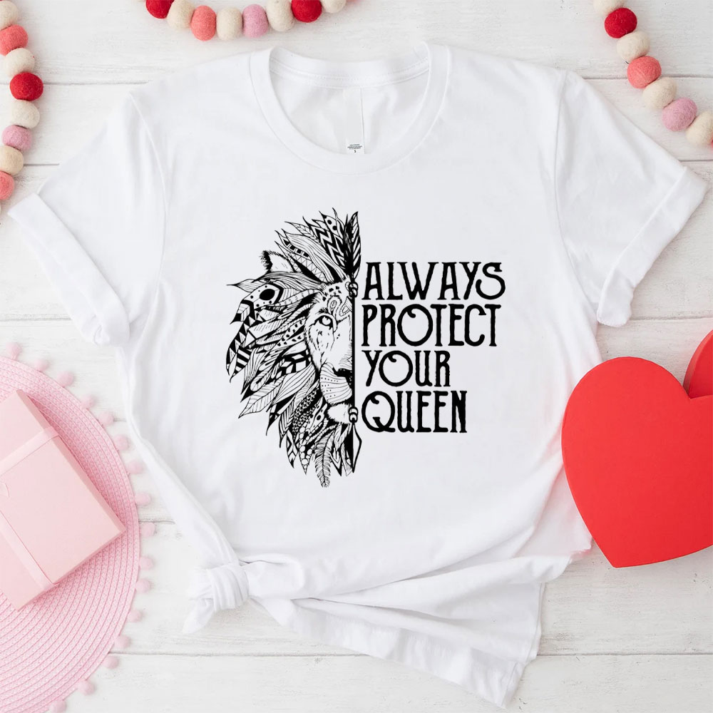 Always Trust Your King Christian Couple T-Shirt