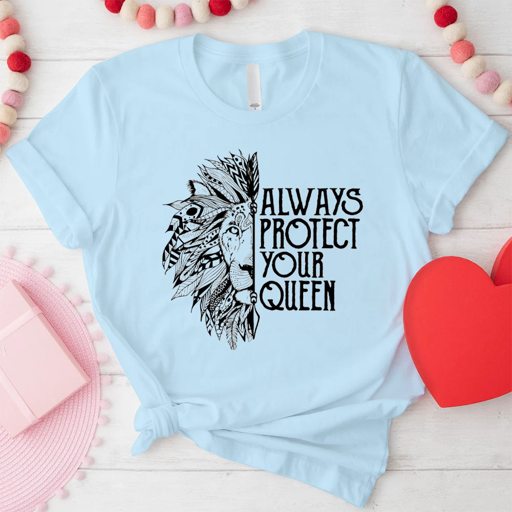 Always Trust Your King Christian Couple T-Shirt