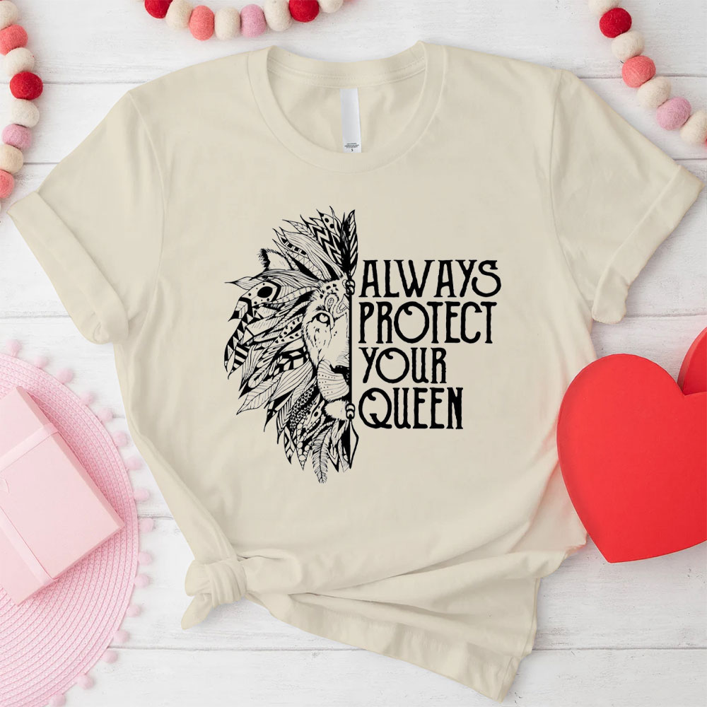 Always Trust Your King Christian Couple T-Shirt