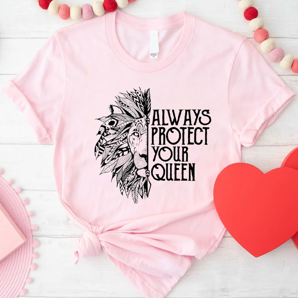 Always Trust Your King Christian Couple T-Shirt